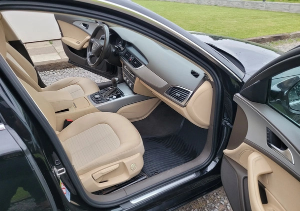 Audi A6 cena 47500 przebieg: 249000, rok produkcji 2012 z Siedlce małe 154